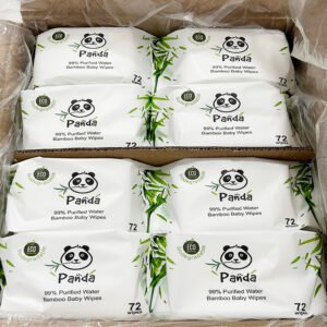 100% Plant-Based Biodegradable Bamboo Baby Wipes