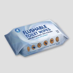 private label unscented hypoallergenic flushable toilet wipes