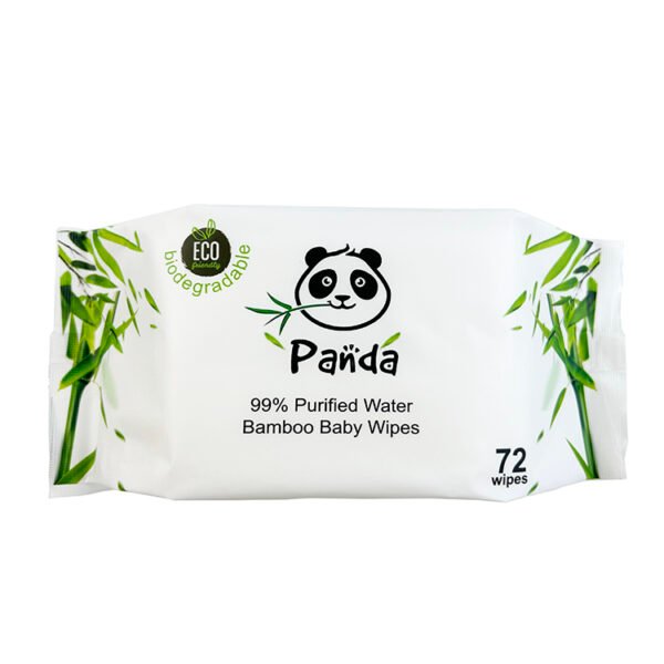 100% Plant-Based Biodegradable Bamboo Baby Wipes