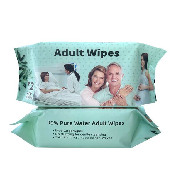 99% Pure Water Adult Wipes