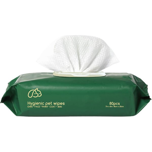 Supplier Pet Grooming Wipes for Dogs & Cats - Eliminates Odor & Relieves Itching - Alcohol Free - Image 2