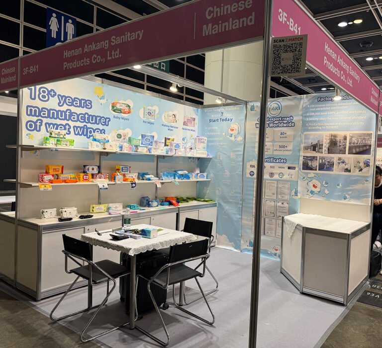 Ankang Wet Wipes Factory Successfully Concludes HKTDC Hong Kong Baby Products Fair